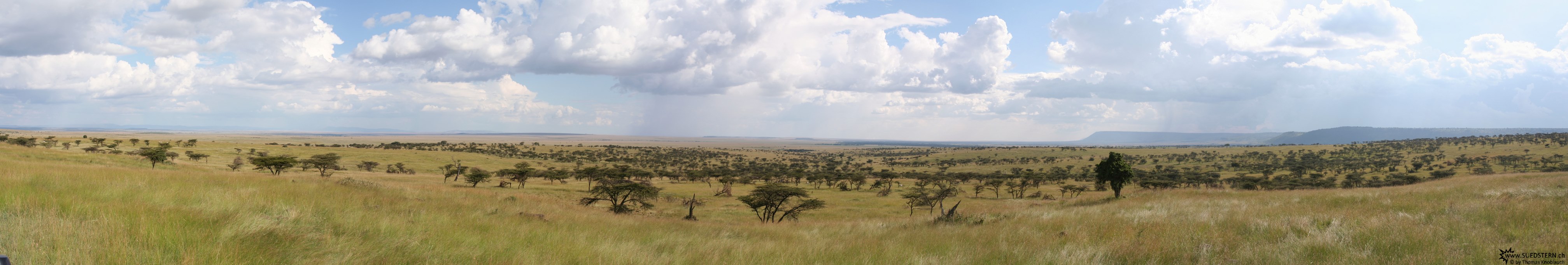 2007-04-15 - Kenya - Massai Mara looking to Tansania Panorama